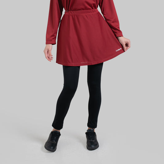 Ultimate Basic - Seraphina Skirt - Maroon