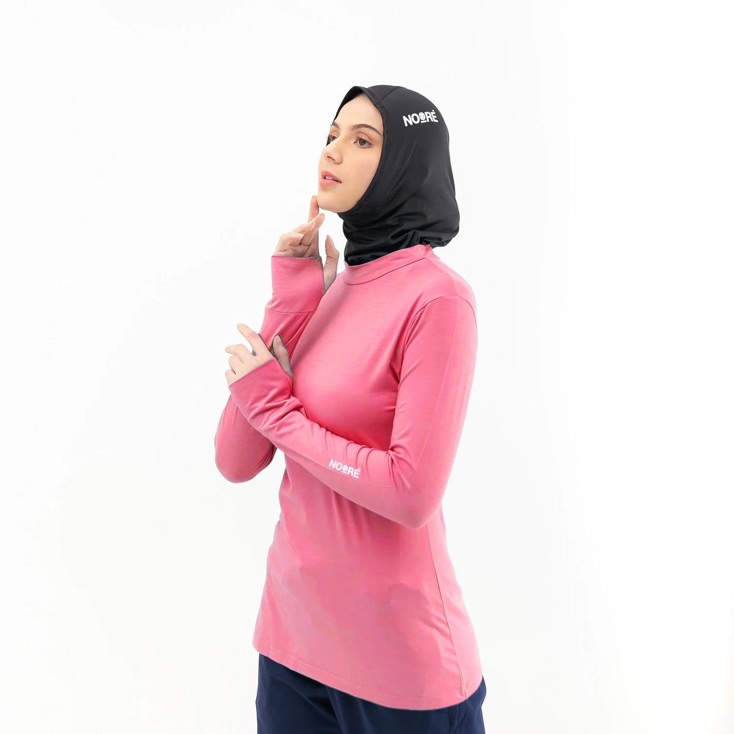 NOORE - Chika Inner Basic - Pink - Inner Olahraga