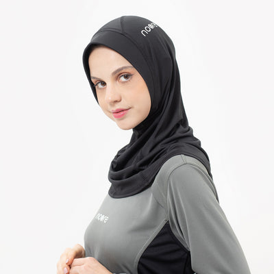 NOORE - New Veda Sport Hijab - Black