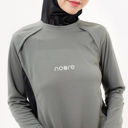 NOORE - Nazra Tops - Grey