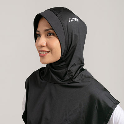 NOORE - Nadeen Sport Hijab - Black