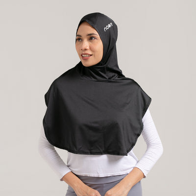 NOORE - Sarai Sport Hijab - Black