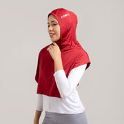 NOORE - Sarai Sport Hijab - Maroon