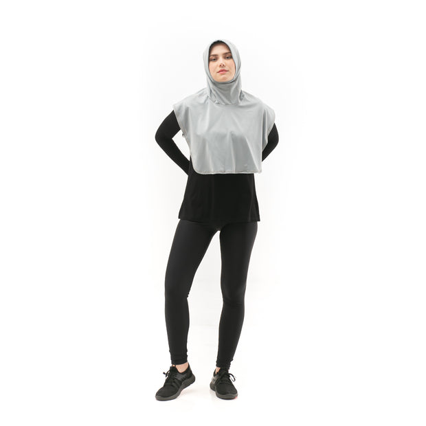NOORE - Nadeen Sport Hijab - Light Grey